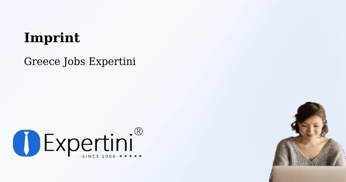 Imprint – Díon - Greece Jobs Expertini