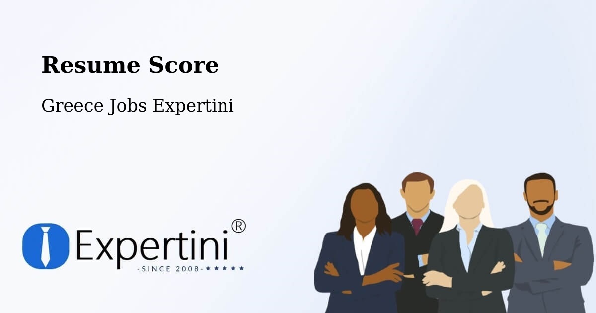 Resume Score & Job Description Match Tool – Díon - Greece Jobs Expertini